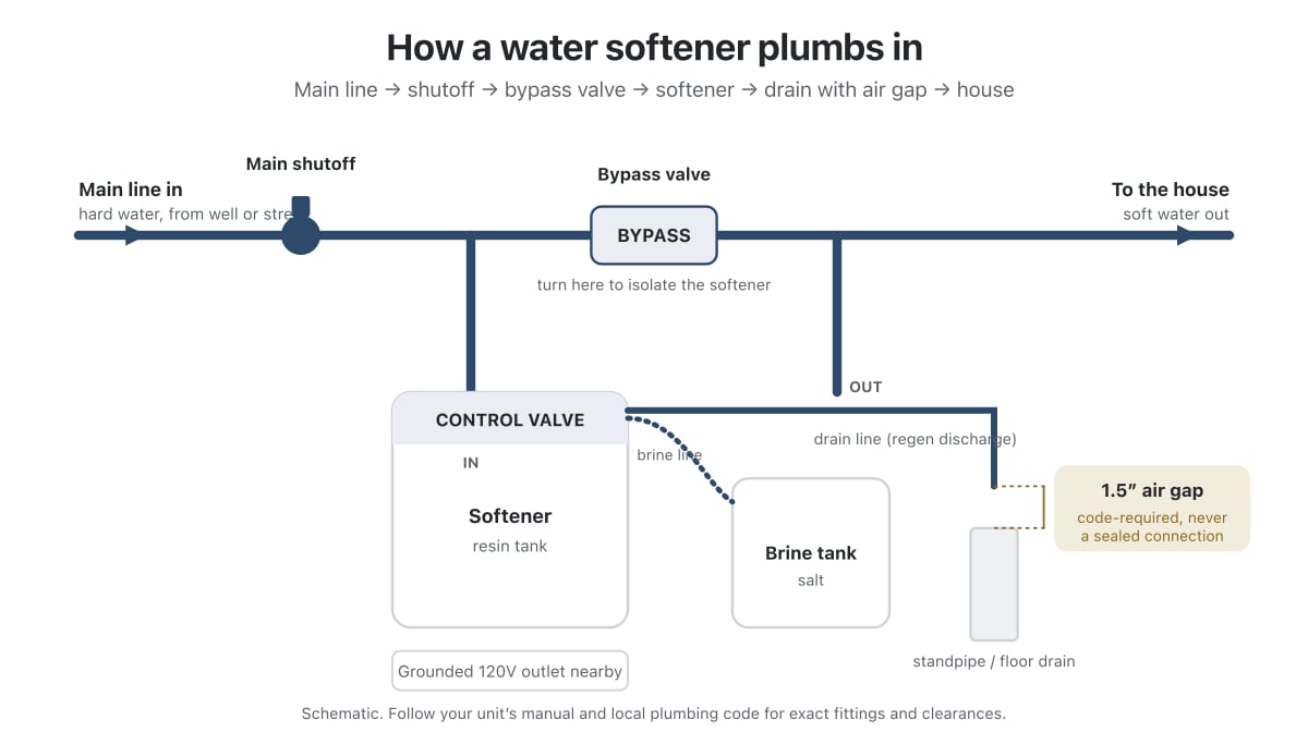 Water Softener Installation: The DIY-vs-Pro How-To Guide