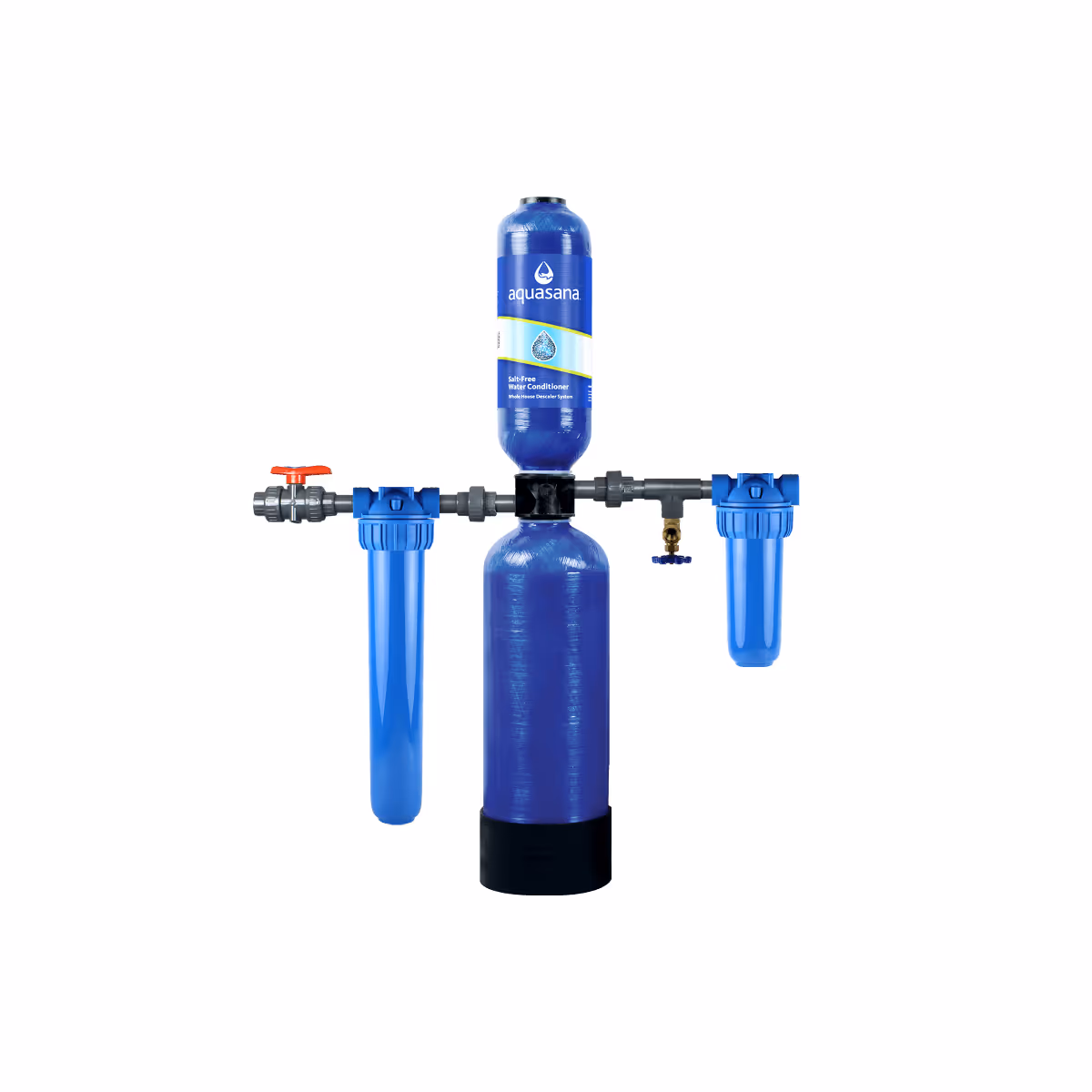 Aquasana SimplySoft salt-free whole-house water conditioner tank